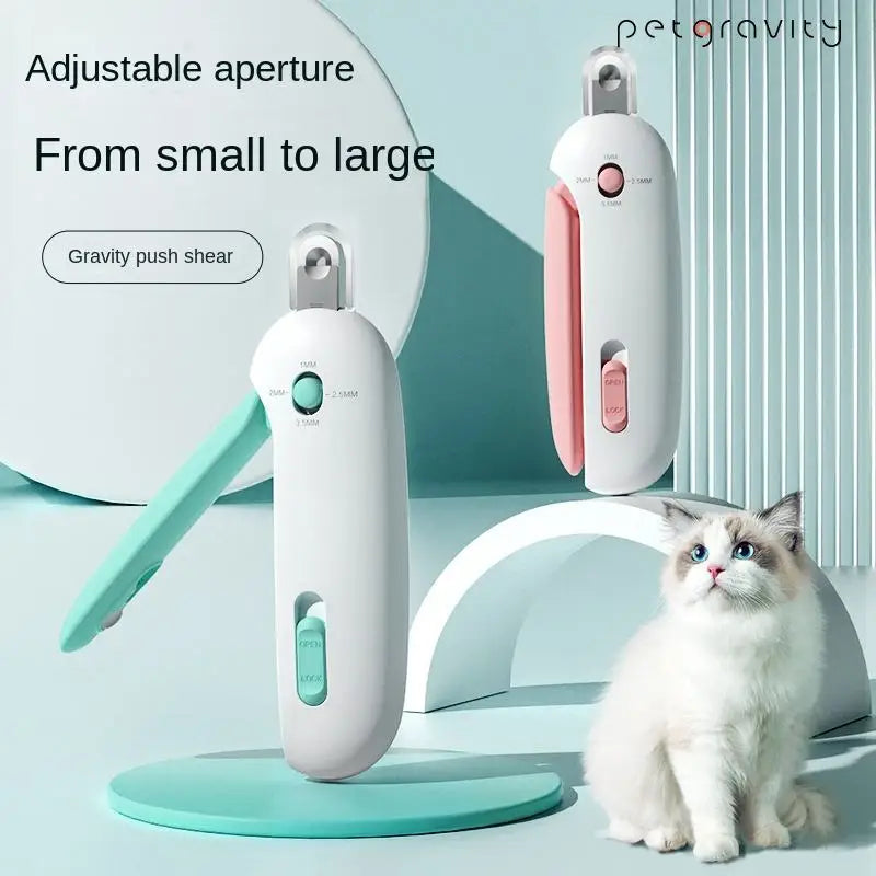 Adjustable Pet Nail Clippers for Cats and Dogs