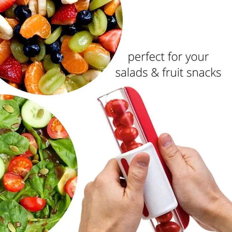 Tomato, Grape and Cherry Manual Slicer Kitchen Gadget