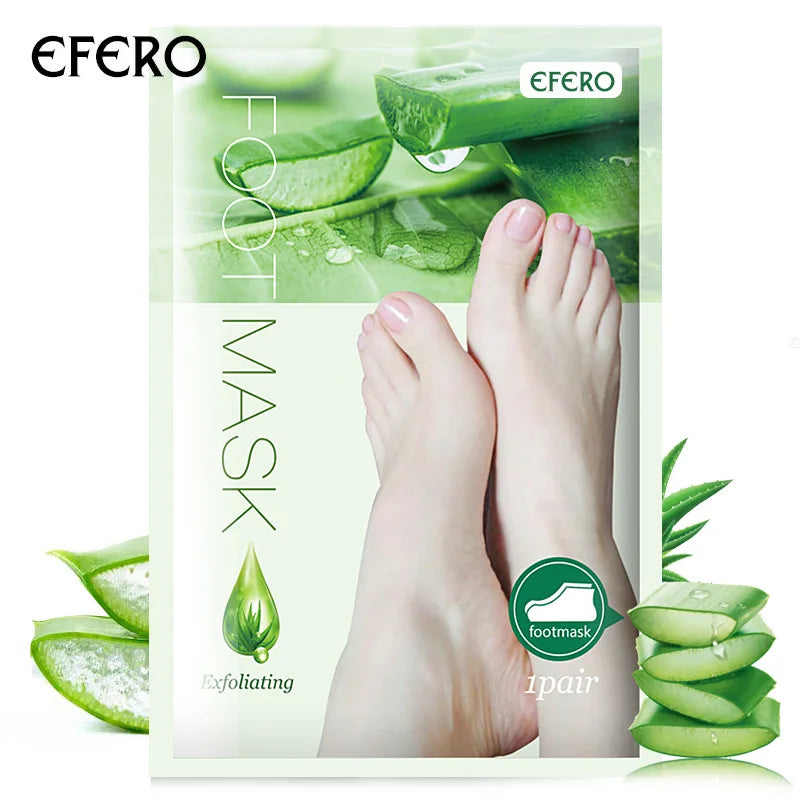 Exfoliating Foot Mask Socks - Lemon Foot Care Patch
