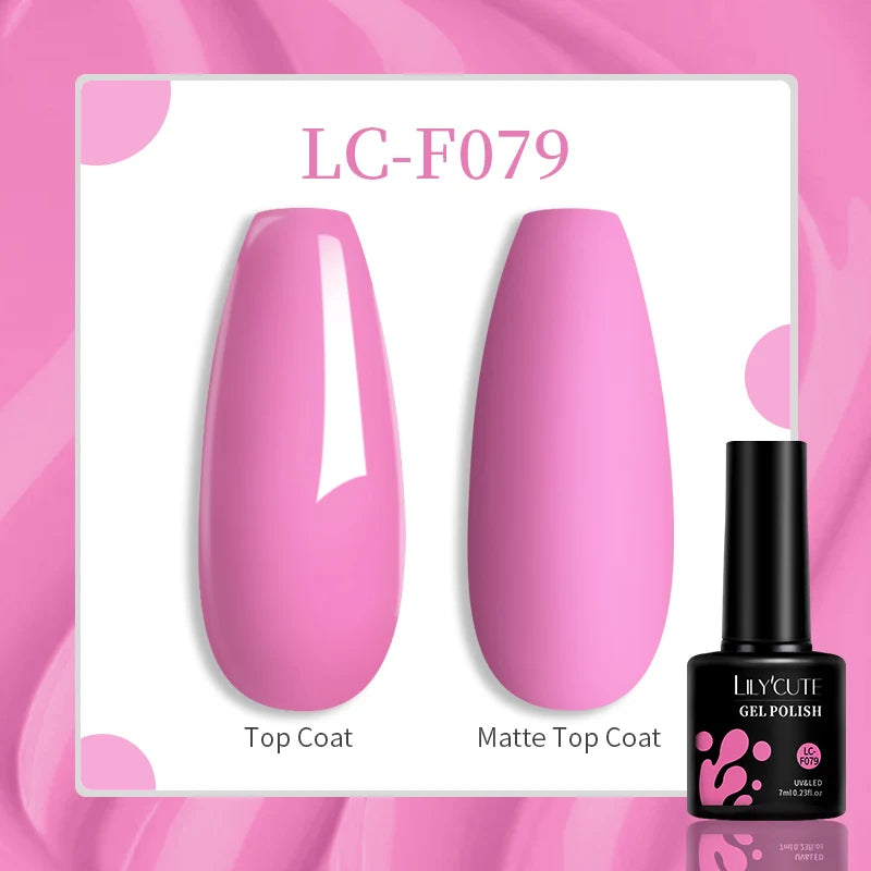 LILYCUTE 7ml Soak-Off UV Gel Nail Polish