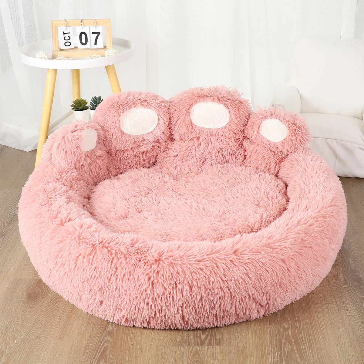 Breathable Plush Dog Sofa Bed for Small and Medium Pets