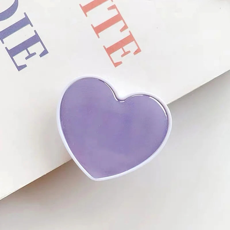 Heart-Shaped Universal Phone Grip Socket Stand