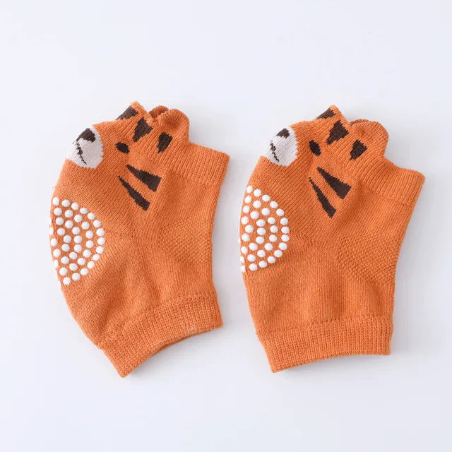 Cotton Baby Knee Pads - Anti-Slip Crawling Protectors for Toddlers