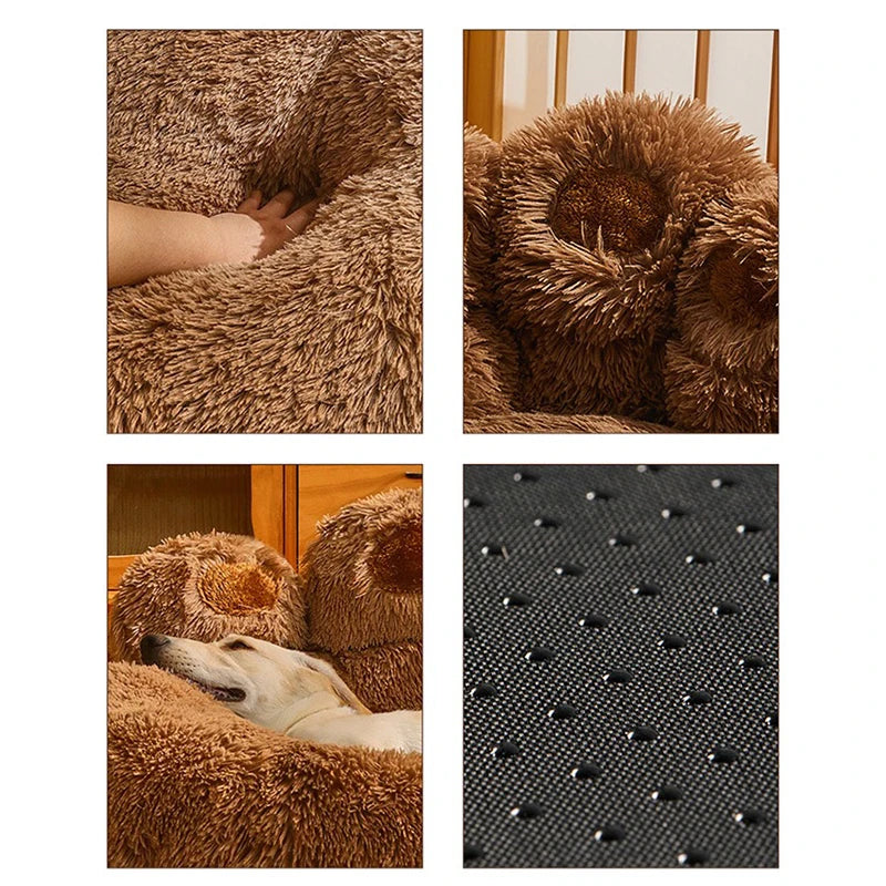 Breathable Plush Dog Sofa Bed for Small and Medium Pets