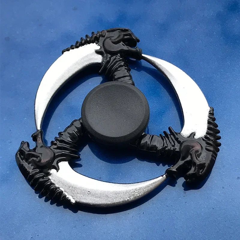 Ninja Metal Fidget Spinner - Stress Relief Hand Spinner Toy