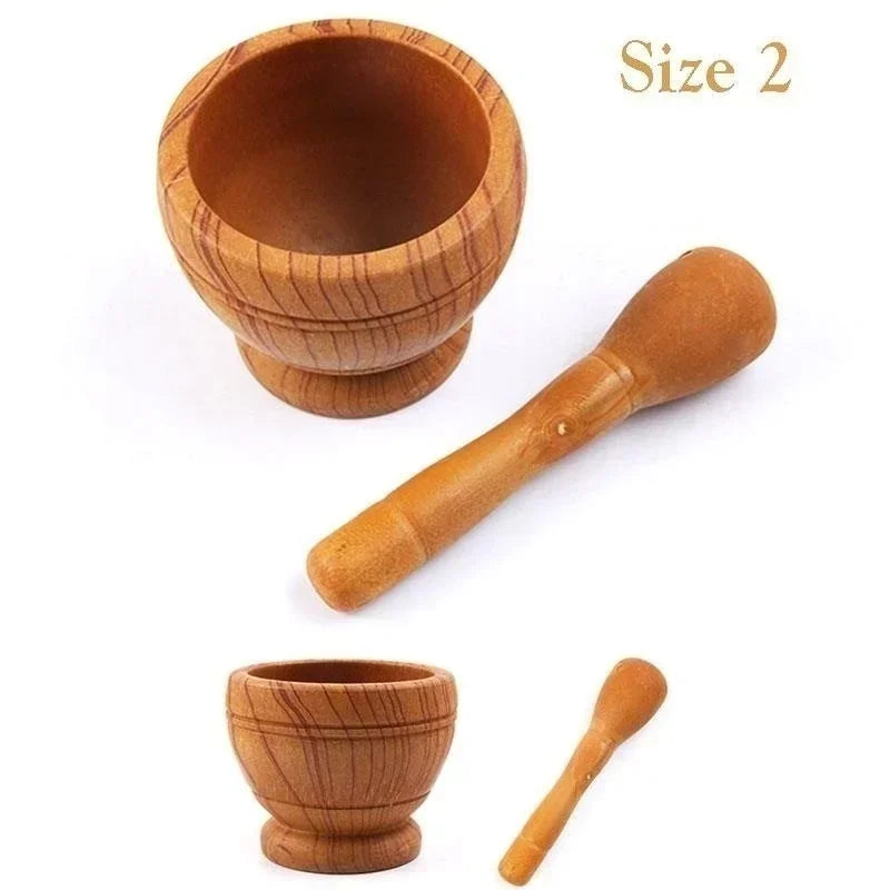 Resin Mortar and Pestle Set for Garlic, Herbs, and Spices