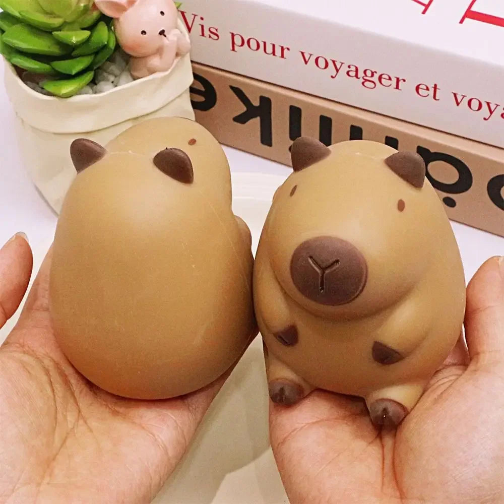 Capybara Slow Rebound Squeeze Toy - Kawaii Stress Relief Gift