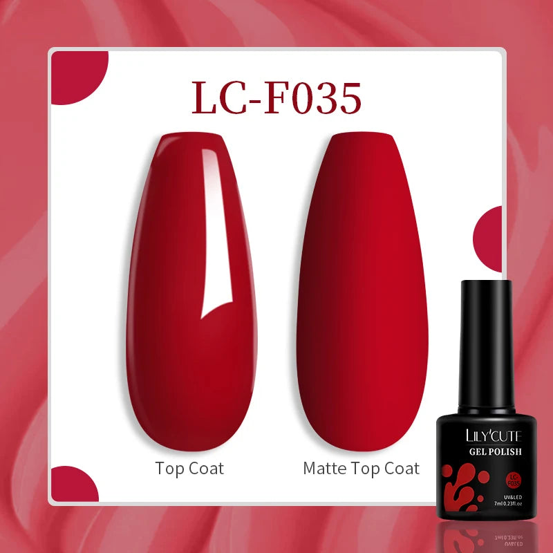 LILYCUTE 7ml Soak-Off UV Gel Nail Polish