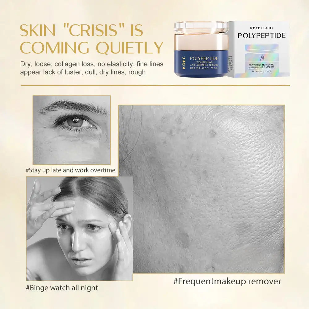KOEC Polypeptide Anti-Wrinkle Face Cream - 50g