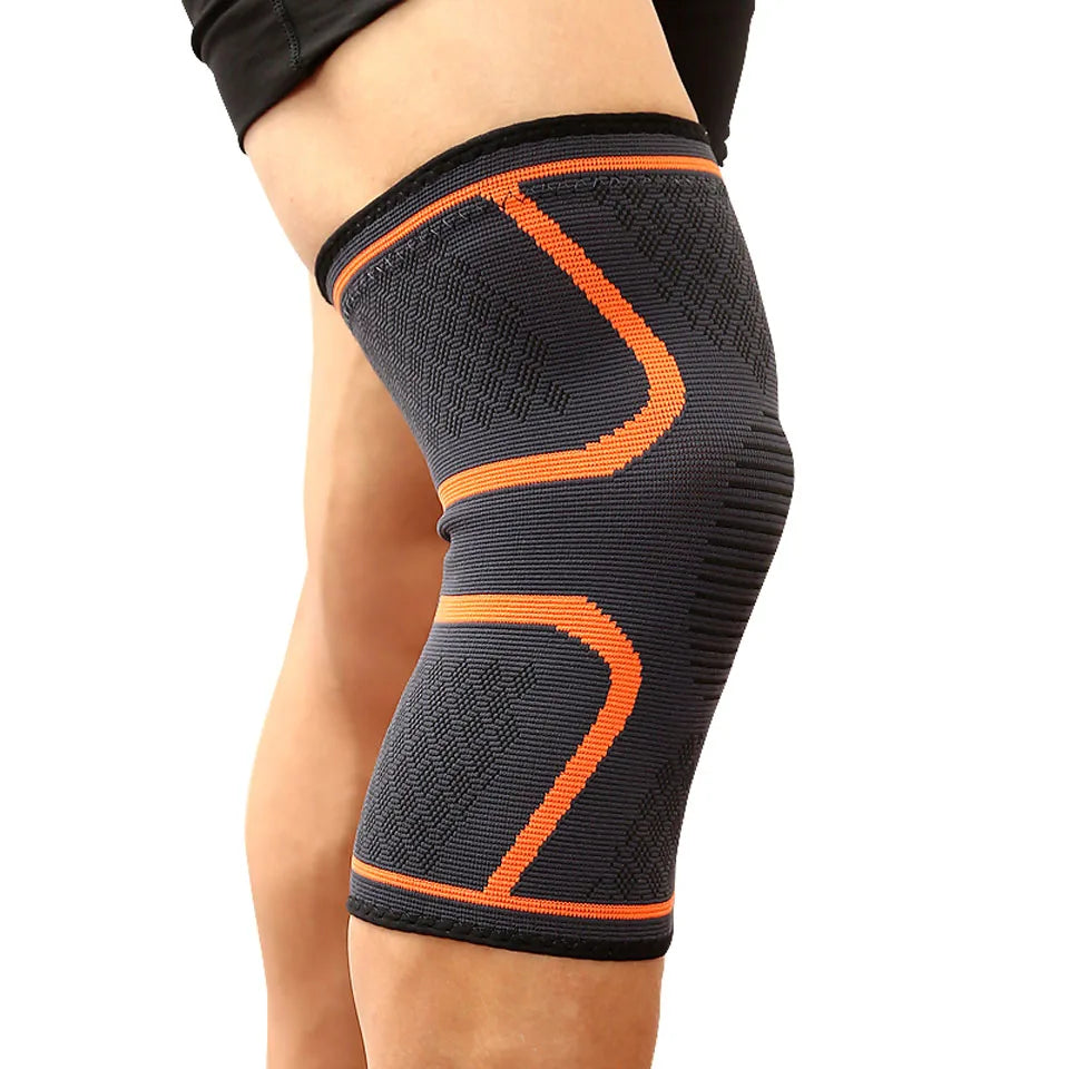 Elastic Compression Knee Support Sleeve for Running and Sports