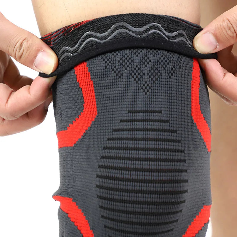 Elastic Compression Knee Support Sleeve for Running and Sports