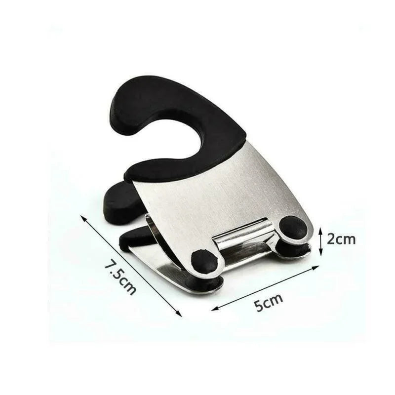 Anti-Scald Silicone Pot Clip and Spoon Holder