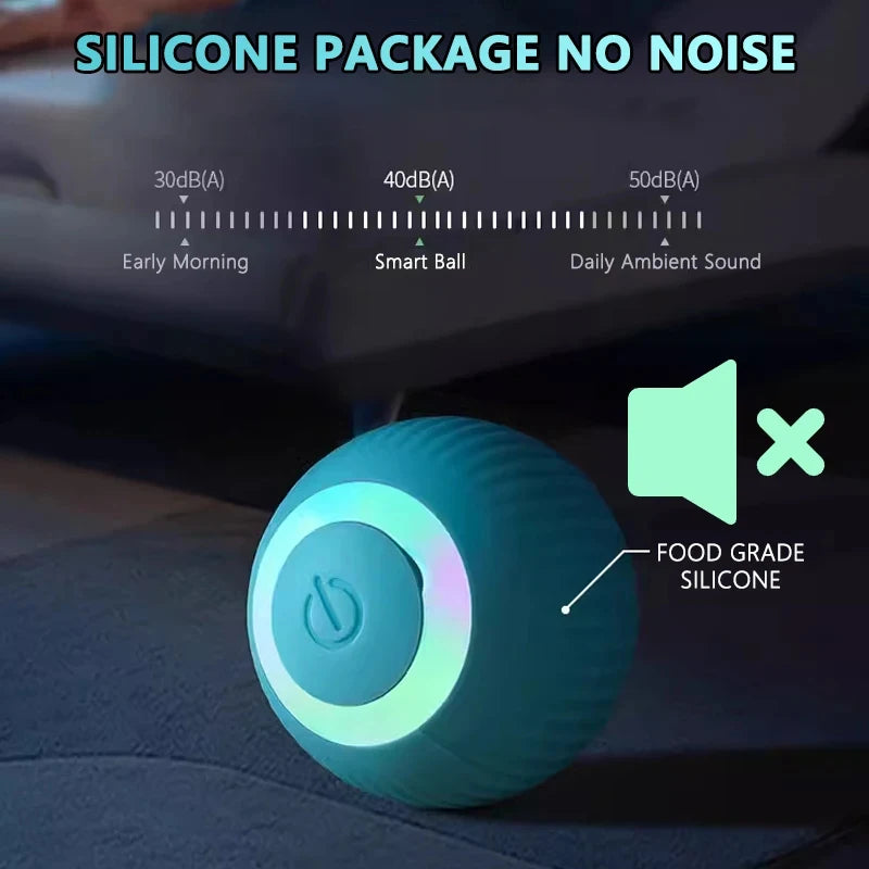 Smart Automatic Rolling Cat Interactive Ball Toy