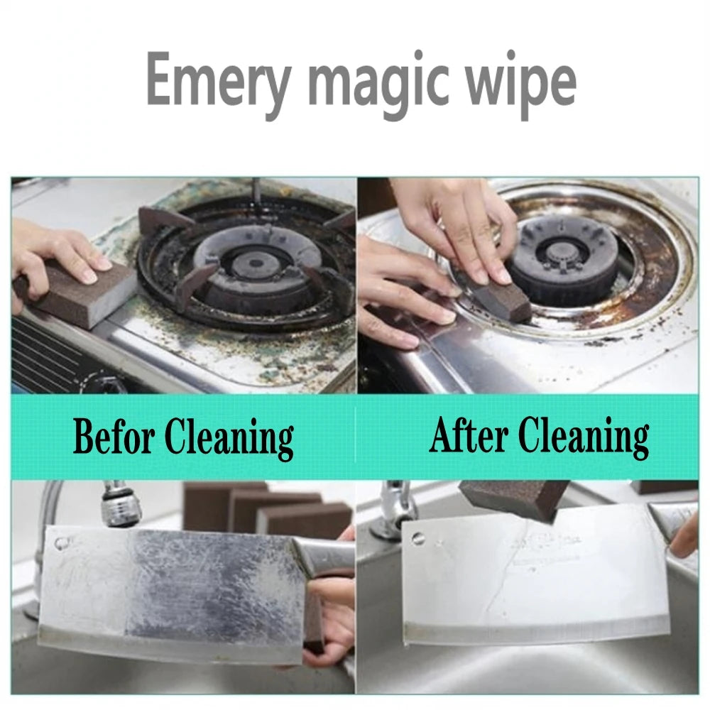 Magic Nano Sponge Rust Remover and Descaling Brush