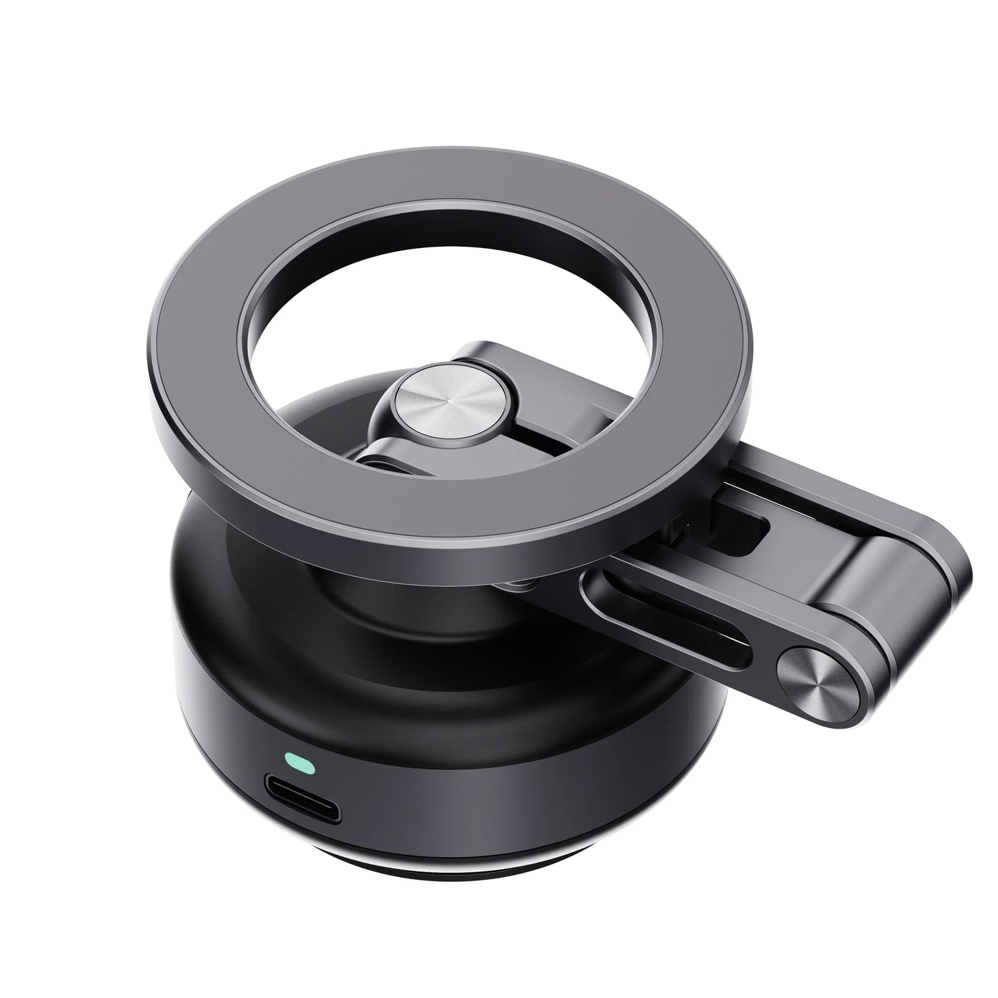 Magnetic Vacuum Car Phone Mount - Foldable 360 Degree Holder