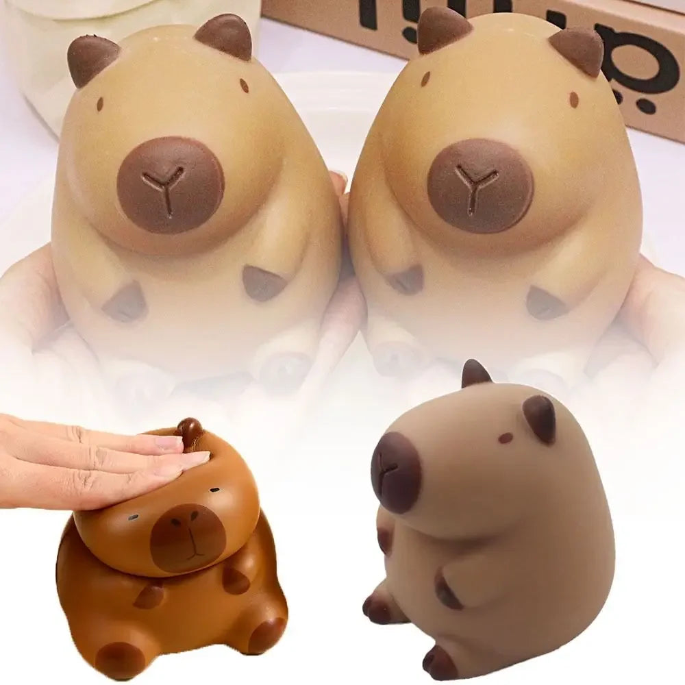 Capybara Slow Rebound Squeeze Toy - Kawaii Stress Relief Gift