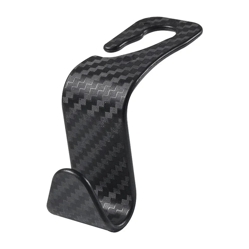 4-Piece Car Headrest Bag Hooks and Seat Organizer Clips