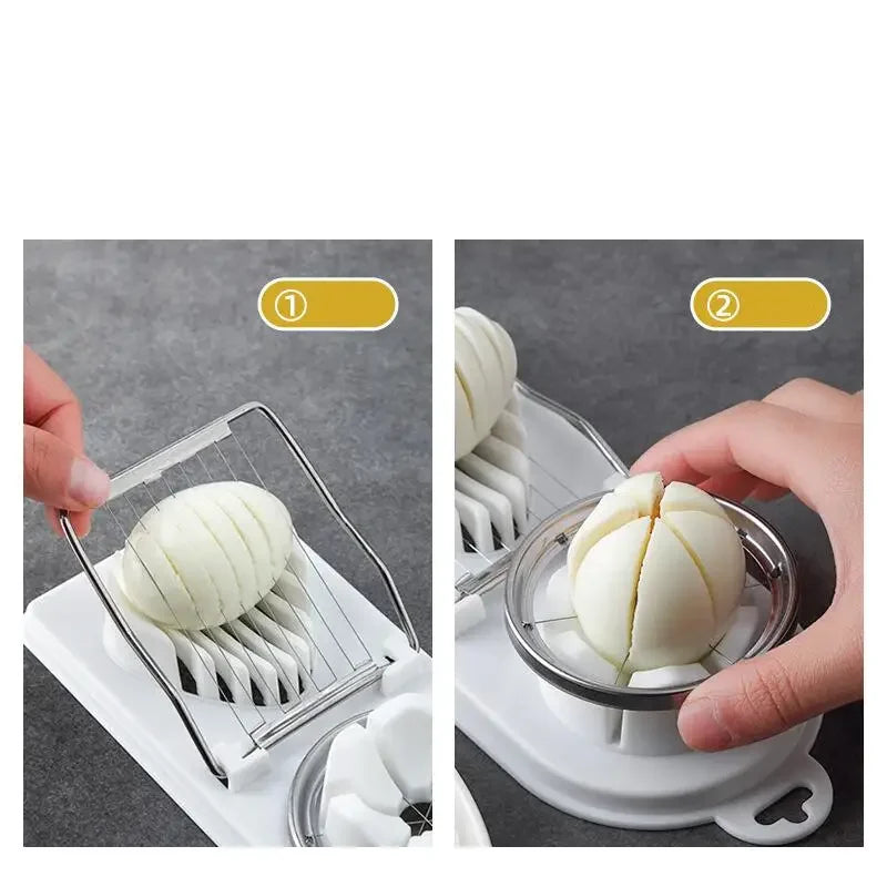 304-Style Egg Slicer and Divider Kitchen Tool