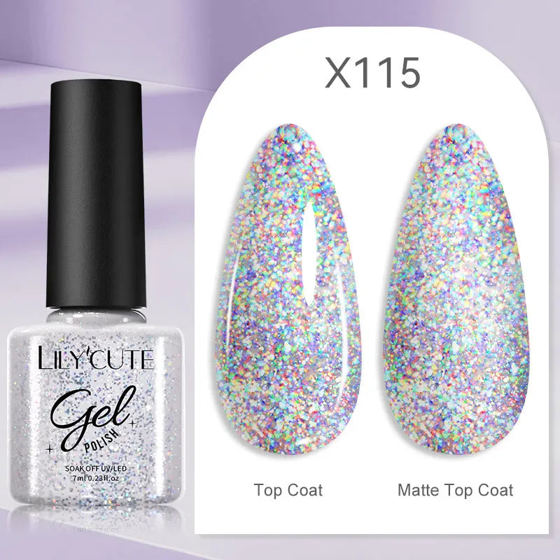 LILYCUTE 7ml Soak-Off UV Gel Nail Polish