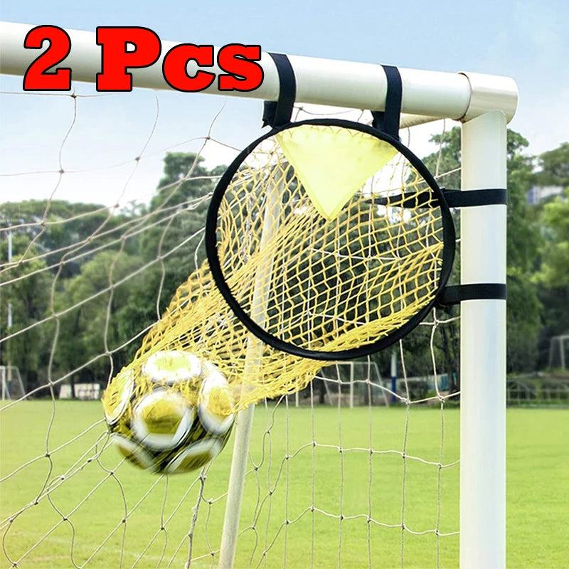 Foldable Football Target Net - Easy Attach Soccer Training Practice