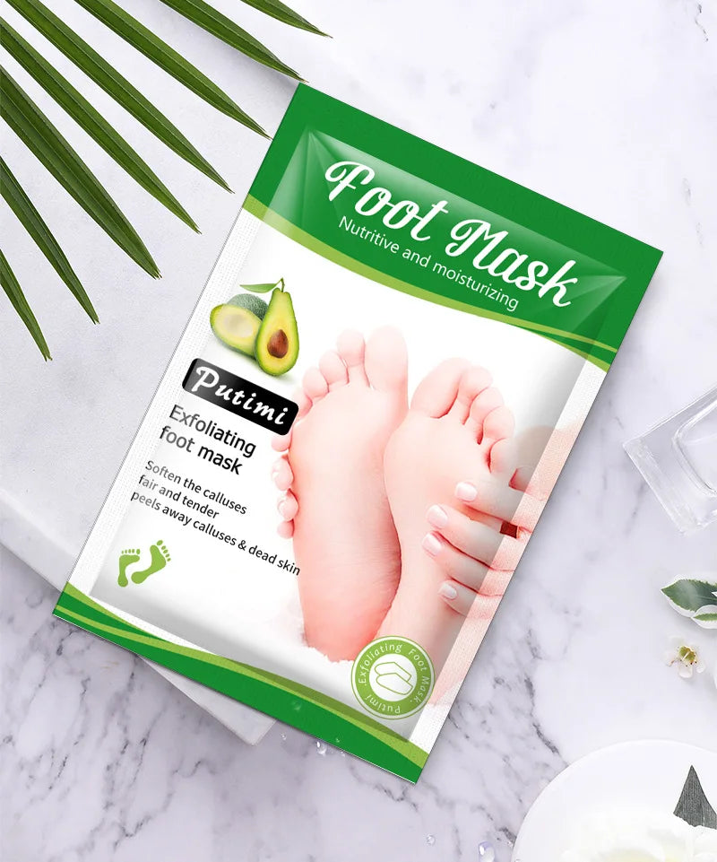 Exfoliating Foot Mask Socks - Lemon Foot Care Patch
