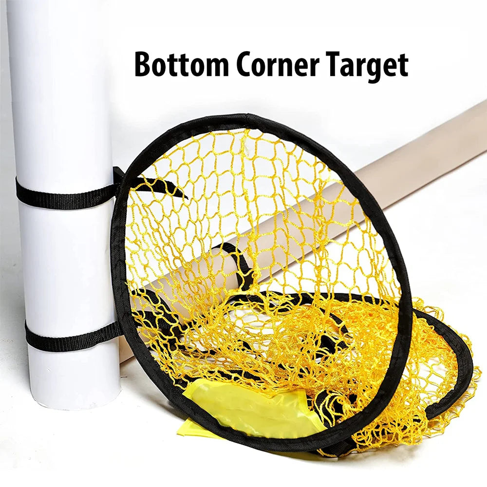 Foldable Football Target Net - Easy Attach Soccer Training Practice
