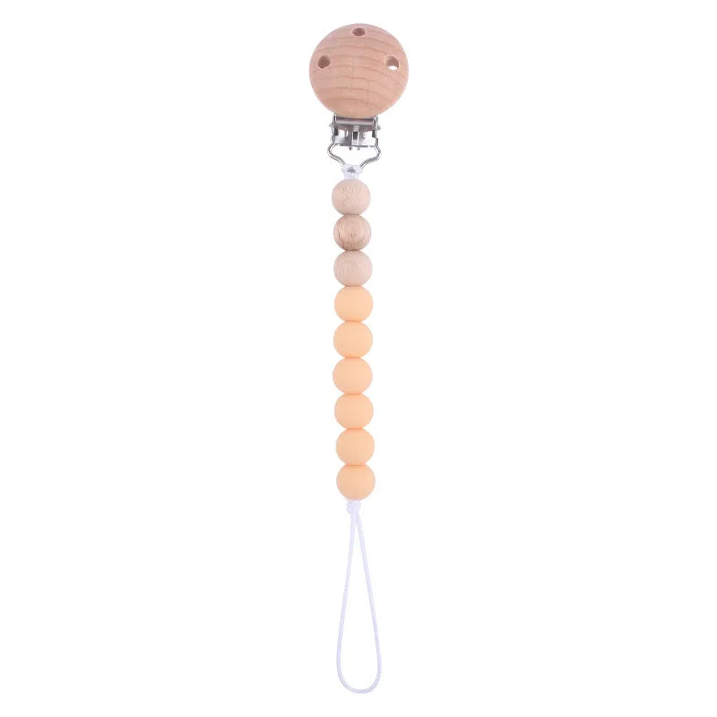 Silicone Pacifier Clip Chain - Anti-Drop Baby Soother Holder