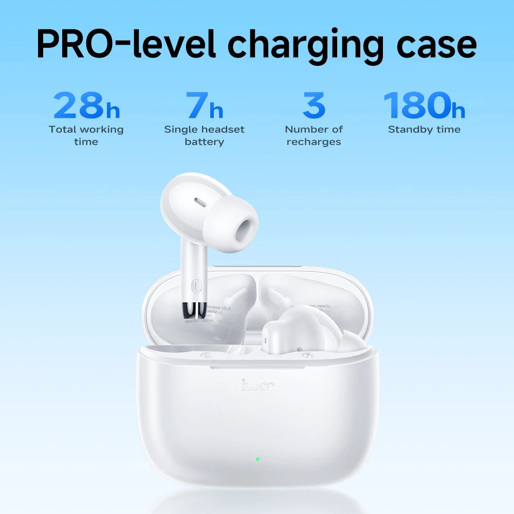 HOCO EQ2 Wireless Earbuds - Bluetooth 5.3 In-Ear Headphones