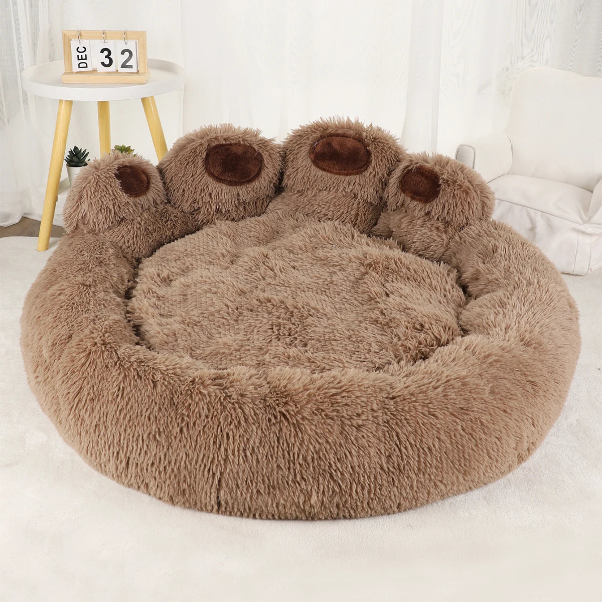 Breathable Plush Dog Sofa Bed for Small and Medium Pets
