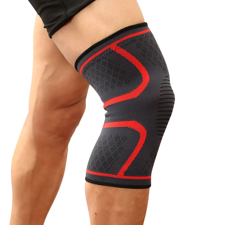 Elastic Compression Knee Support Sleeve for Running and Sports