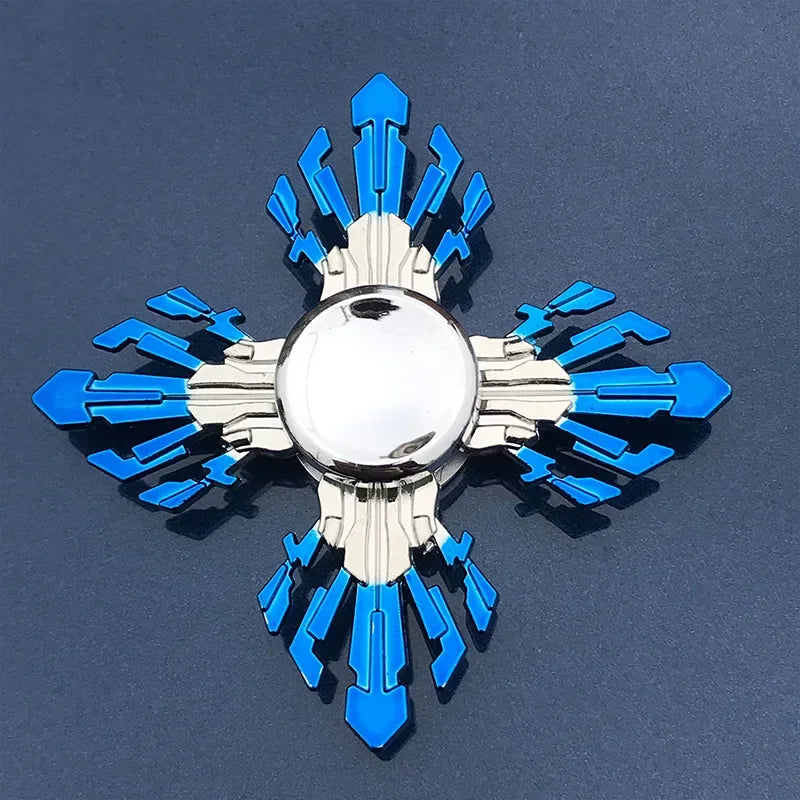 Ninja Metal Fidget Spinner - Stress Relief Hand Spinner Toy