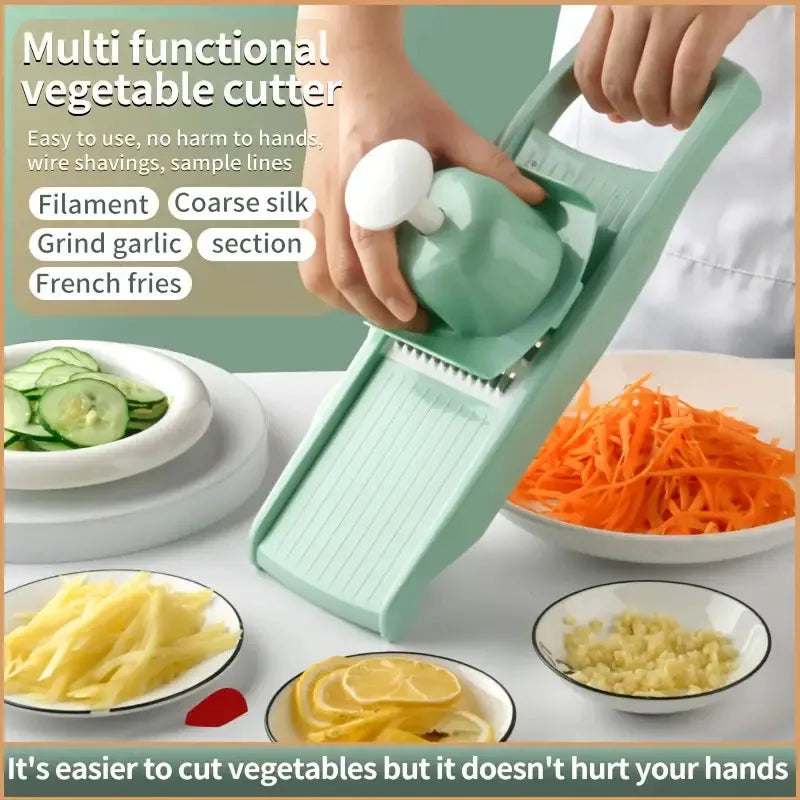Stainless Steel Vegetable Julienne Slicer with Handle