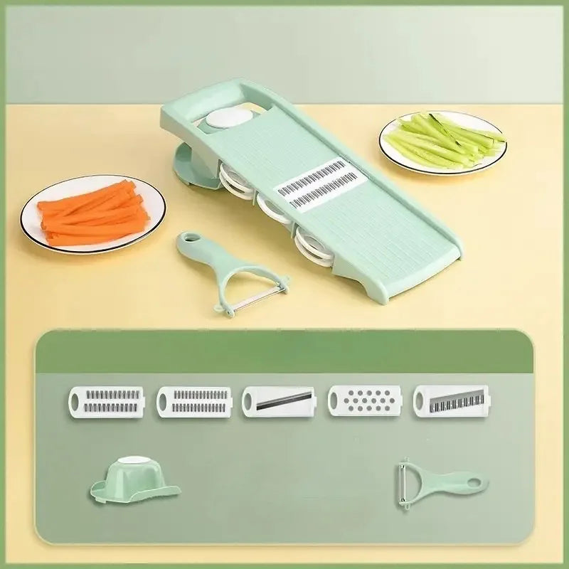 Stainless Steel Vegetable Julienne Slicer with Handle