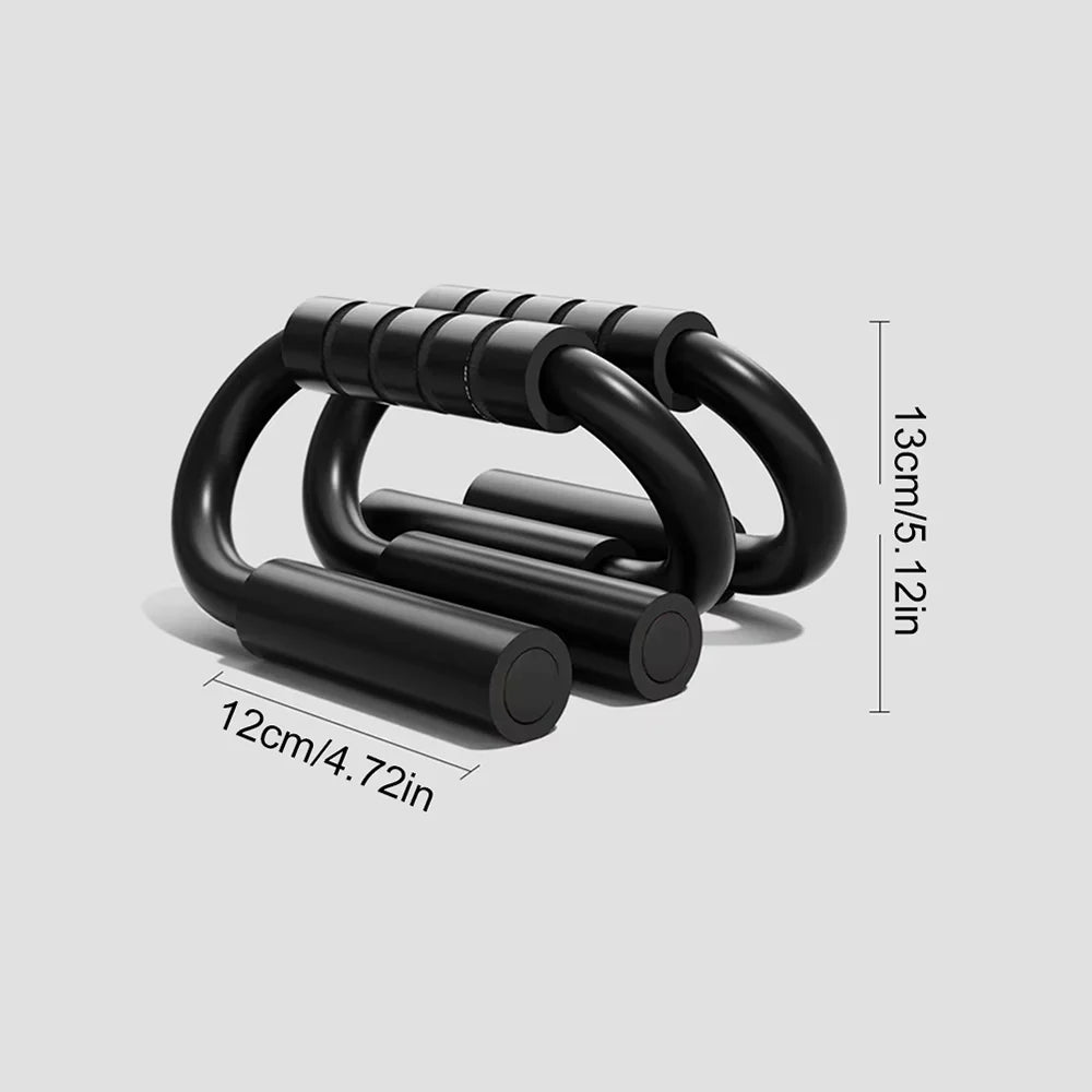 S-Shape Push-Up Handles for Chest and Floor Training