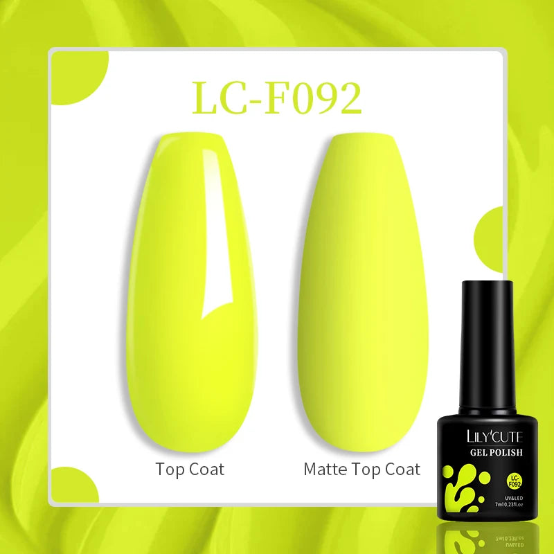 LILYCUTE 7ml Soak-Off UV Gel Nail Polish