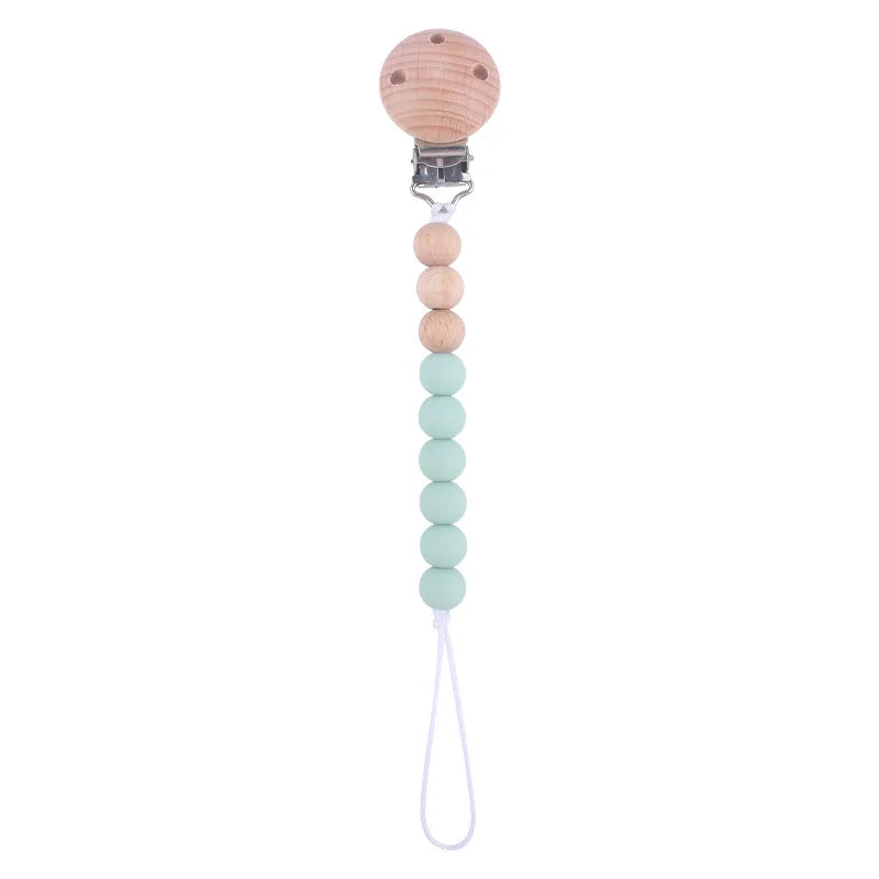 Silicone Pacifier Clip Chain - Anti-Drop Baby Soother Holder