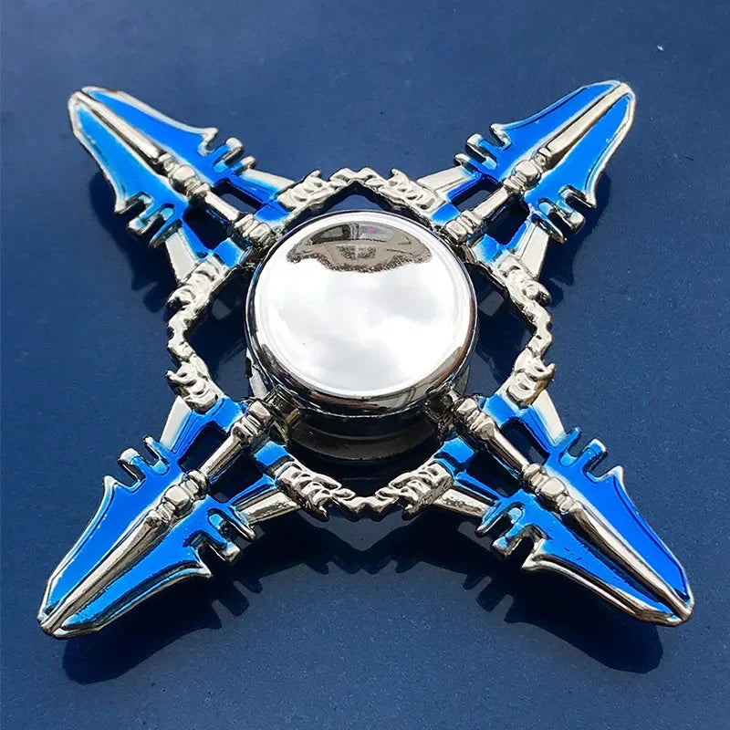 Ninja Metal Fidget Spinner - Stress Relief Hand Spinner Toy