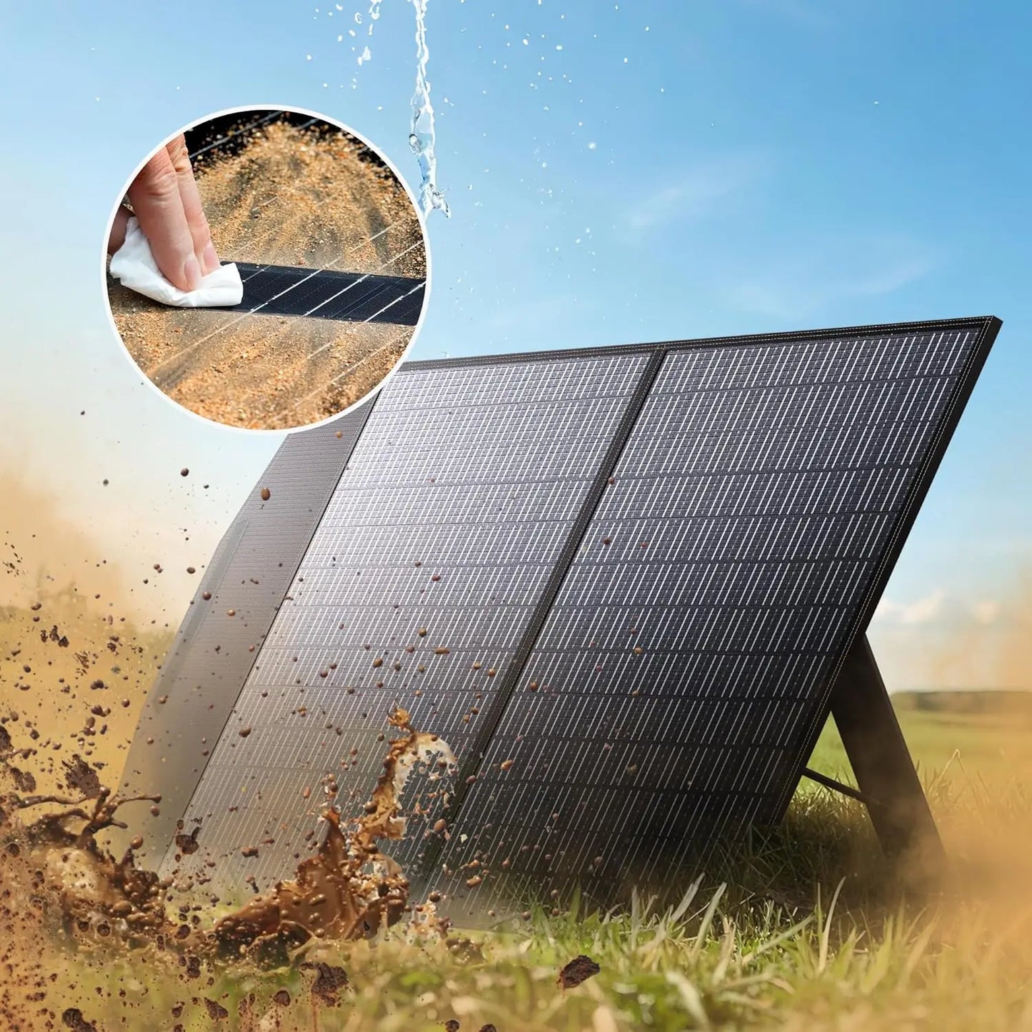 ALLPOWERS SP027 Foldable Solar Panel - 100W IP67 Camping Charger