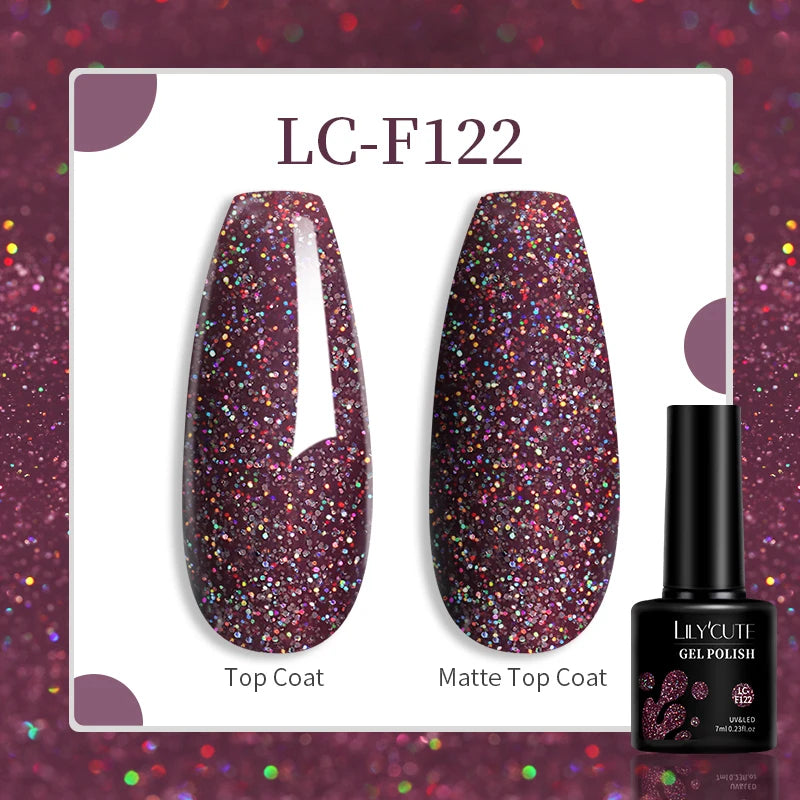LILYCUTE 7ml Soak-Off UV Gel Nail Polish