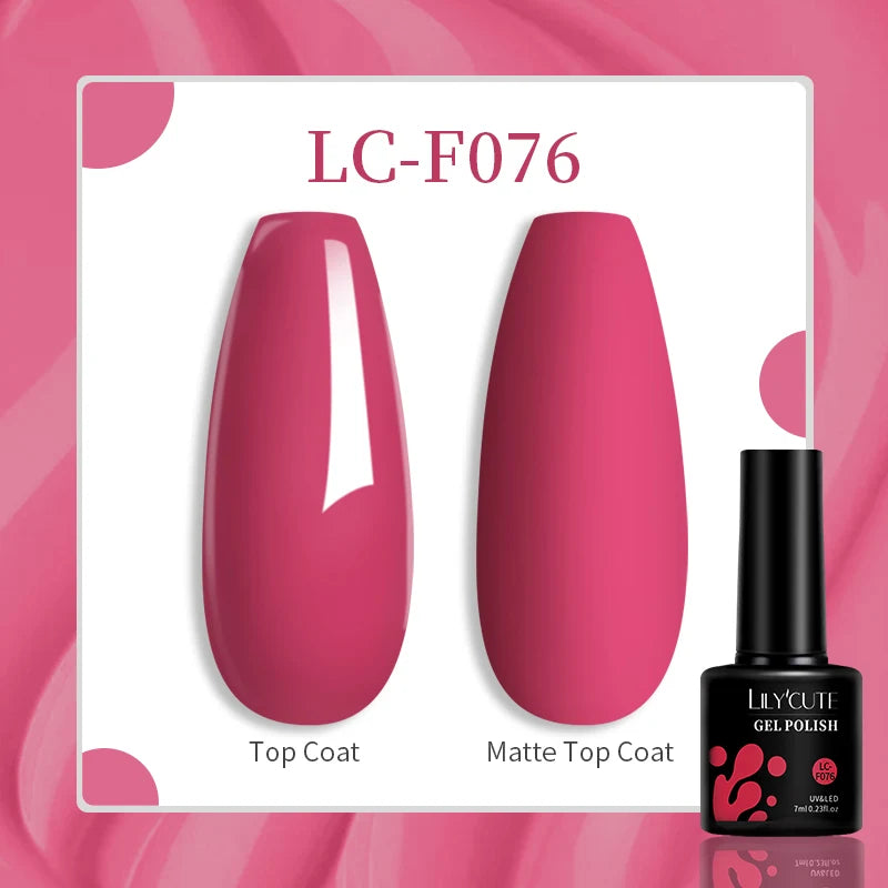 LILYCUTE 7ml Soak-Off UV Gel Nail Polish