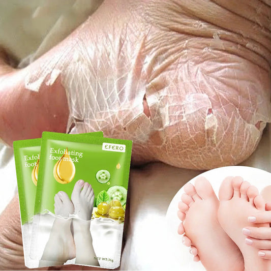 Exfoliating Foot Mask Socks - Lemon Foot Care Patch