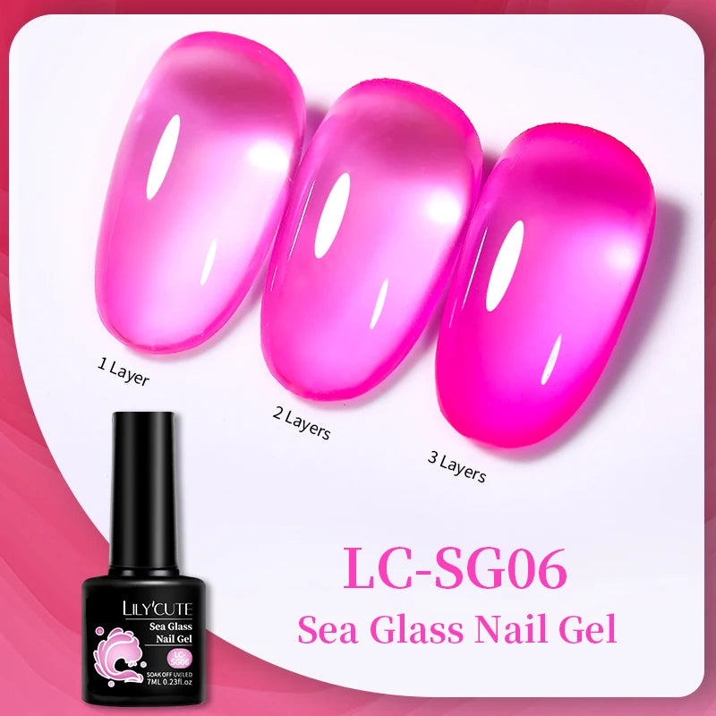 LILYCUTE 7ml Soak-Off UV Gel Nail Polish