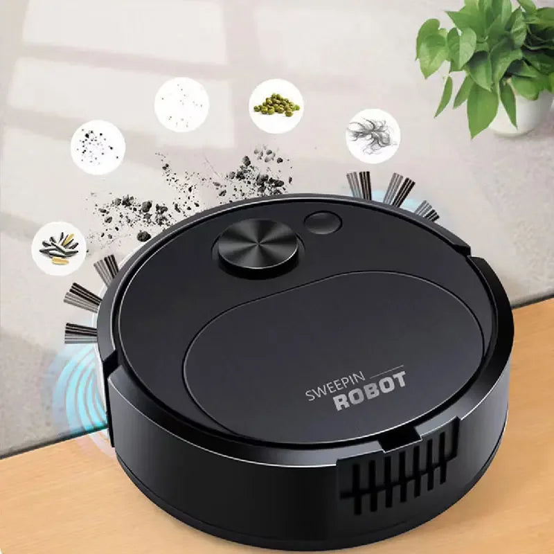 Smart USB 3-in-1 Robot Vacuum and Mop Cleaner