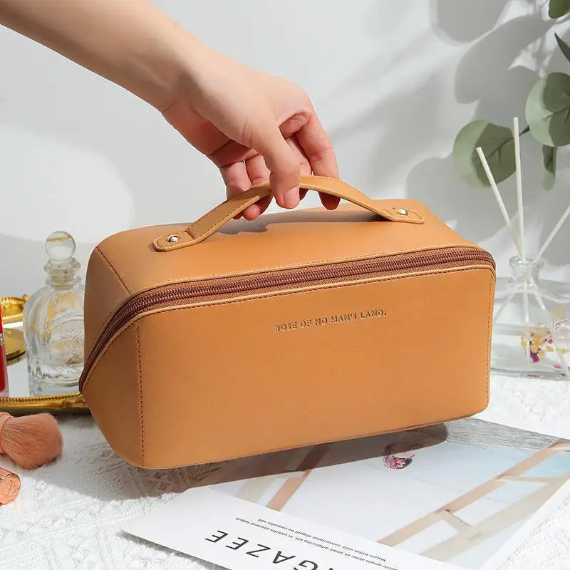 Travel Toiletry Storage Pouch - Zip Makeup Organizer Bag