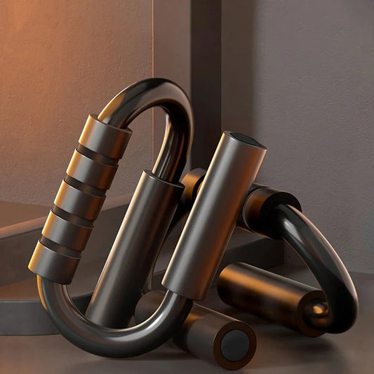 S-Shape Push-Up Handles for Chest and Floor Training