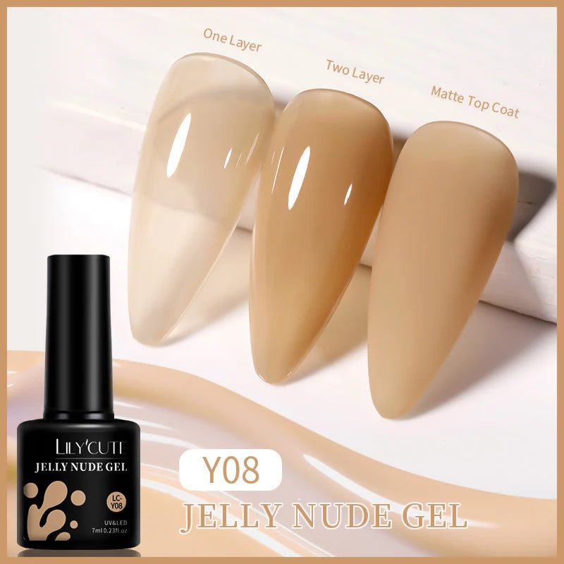 LILYCUTE 7ml Soak-Off UV Gel Nail Polish