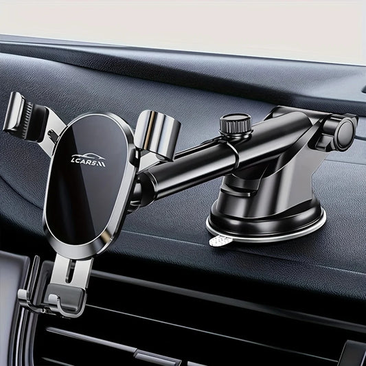 LCARS Gravity Car Phone Holder - Anti-Shake Dashboard Mount