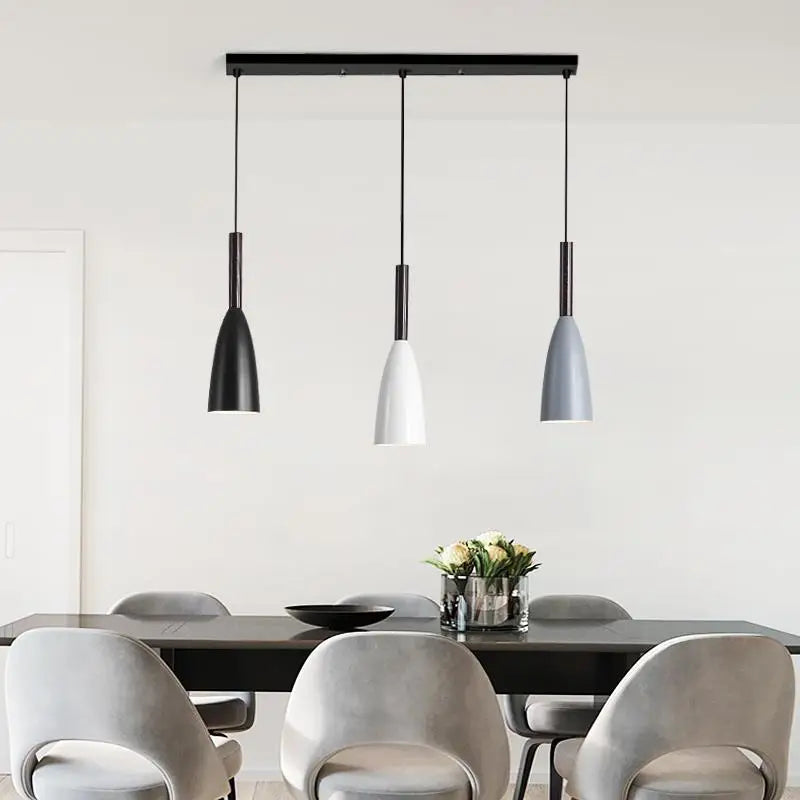 Modern 3-Head Nordic Pendant Light Fixture
