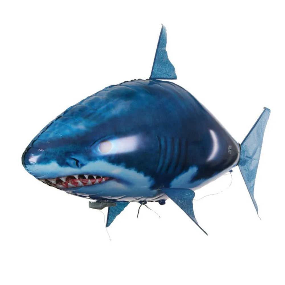 Remote Control Flying Shark Balloon Toy - Infrared RC Party Decor