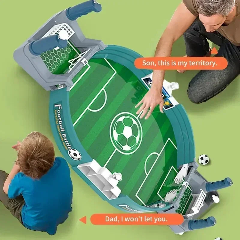 Two-Player Table Soccer Game Set - Indoor Kids Foosball Activity